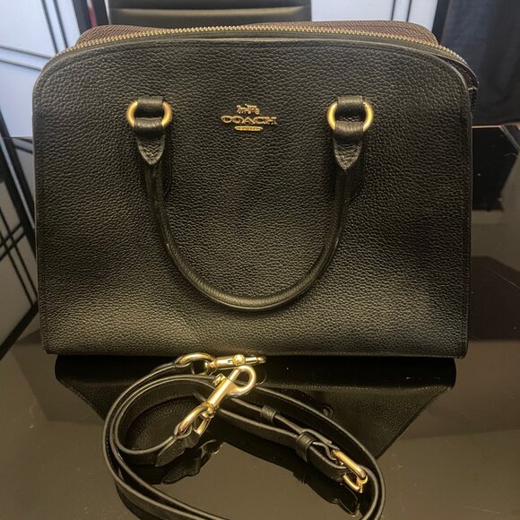 Black Coach Bag - Picture 3 of 4